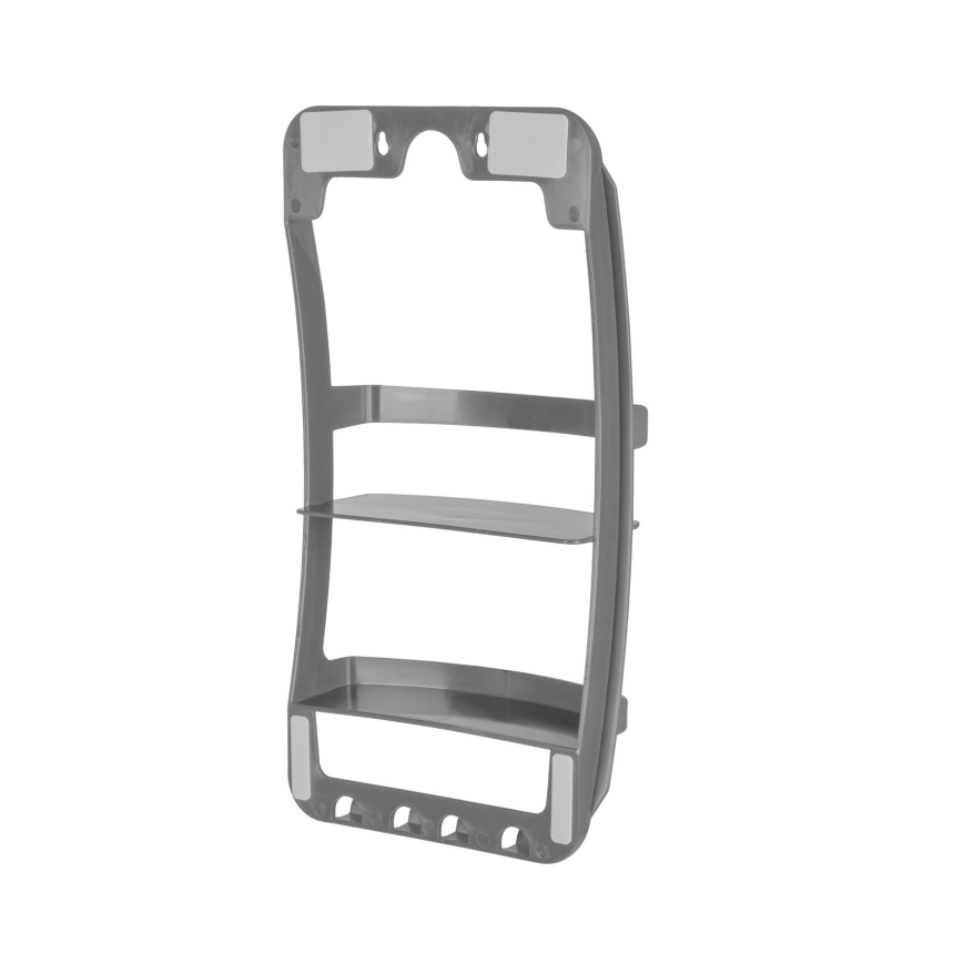 WENKO 24633100 - Hylly UNIVERSAL 26x54,5 cm antrasiitti