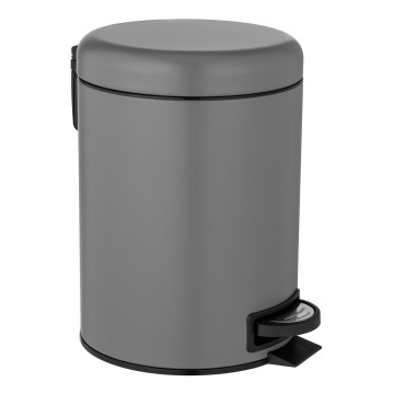 WENKO 24682100 - LEMAN-kori 21x24 cm harmaa/musta