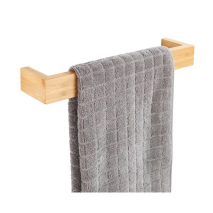WENKO 24741100 - BAMBUSA-pyyheteline 40 x 9 cm, ruskea