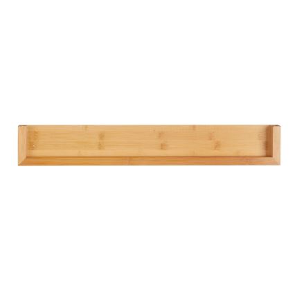 WENKO 24744100 - BAMBUSA-hylly 60x9 cm ruskea