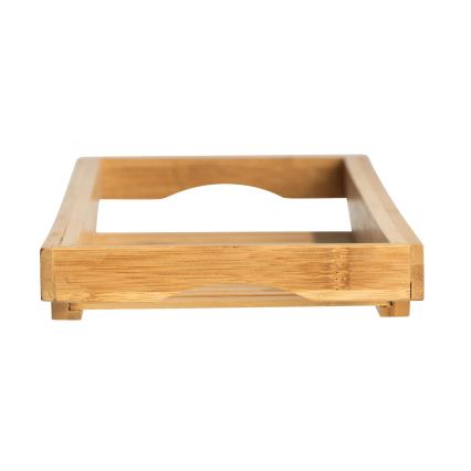 WENKO 24750100 - Kylpyammehylly BAMBUSA 70x16 cm ruskea
