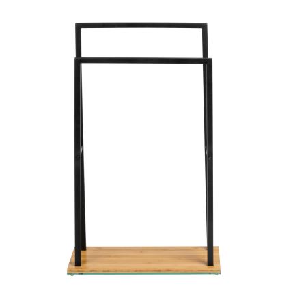 WENKO 24752100 - Pyyheteline BAMBUSA 46x80 cm musta/ruskea