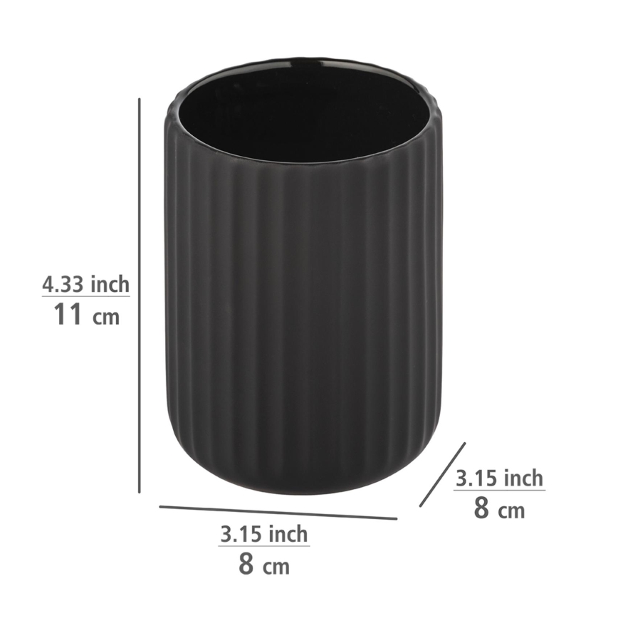 WENKO 24803100 - BELLUNO-muki 8x11 cm musta