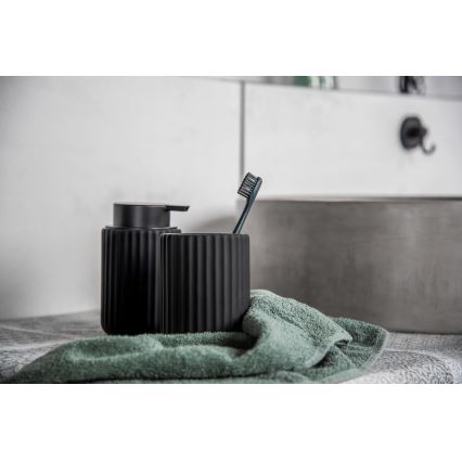 WENKO 24804100 - Saippuapumppu BELLUNO 8x13,5 cm musta