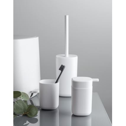 WENKO 24829100 - Saippua-annostelija DAVOS 350 ml valkoinen