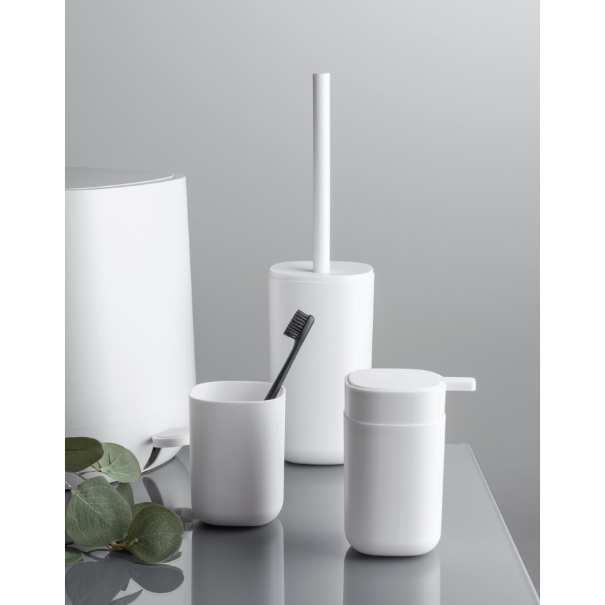 WENKO 24829100 - Saippua-annostelija DAVOS 350 ml valkoinen