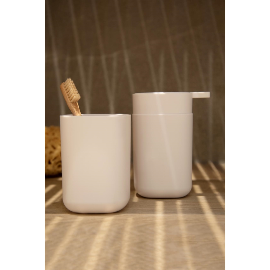 WENKO 24829100 - Saippua-annostelija DAVOS 350 ml valkoinen