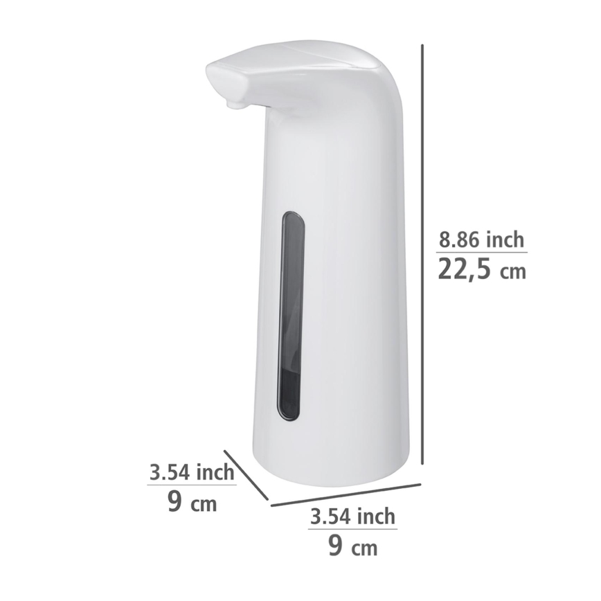 WENKO 24841100-Saippuapumppu LARINO 9x21,5 cm valkoinen
