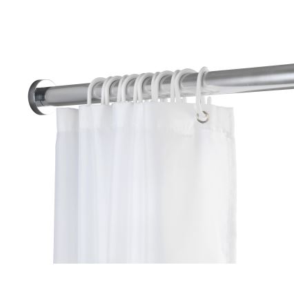 WENKO 24888100 - Suihkutanko LUZ 185x2,8 cm ruostumaton teräs/kiillotettu kromi