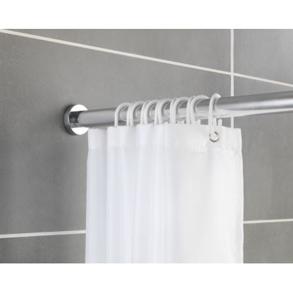 WENKO 24888100 - Suihkutanko LUZ 185x2,8 cm ruostumaton teräs/kiillotettu kromi