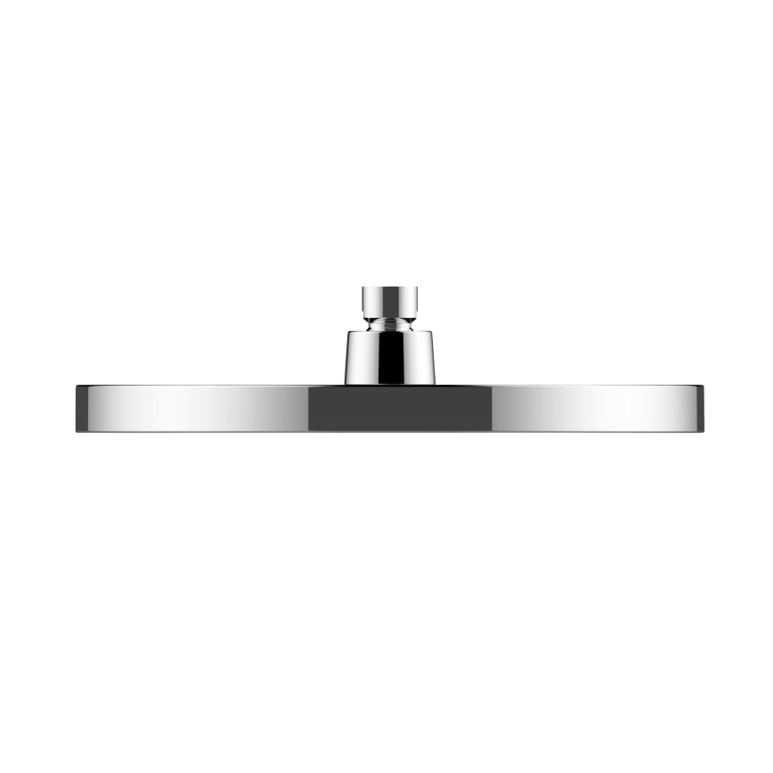 WENKO 24910100 - Suihkupää SOFTWATER 26x26 cm kiiltävä kromi/musta
