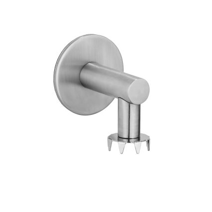 WENKO 24971100-Saippuateline TURBO-LOC 4,5x7 cm hopeanvärinen