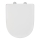 WENKO 24988100-WC WC-istuin EXCLUSIVE 45x36,5 cm valkoinen/hopea