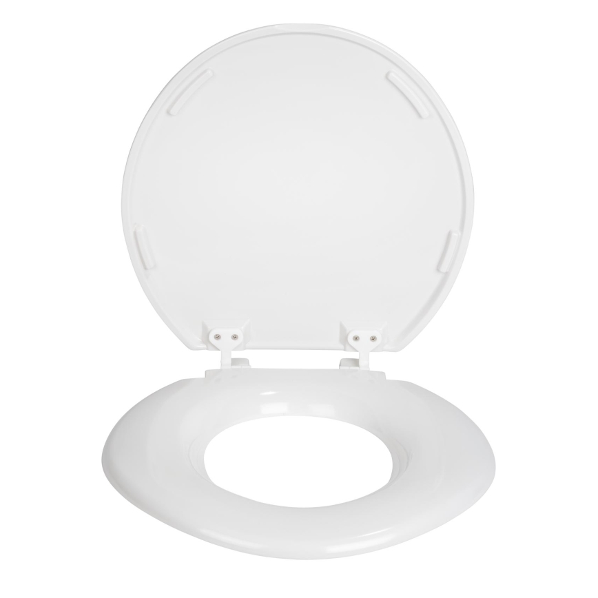 WENKO 25112100-WC-istuin TORINO 44x43,5 cm valkoinen