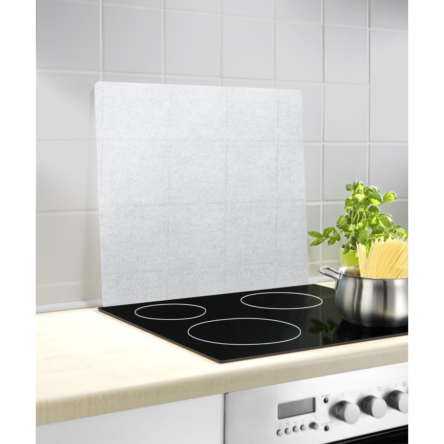 WENKO 2511910800 - Suojalevy 50x56 cm läpinäkyvä/harmaa