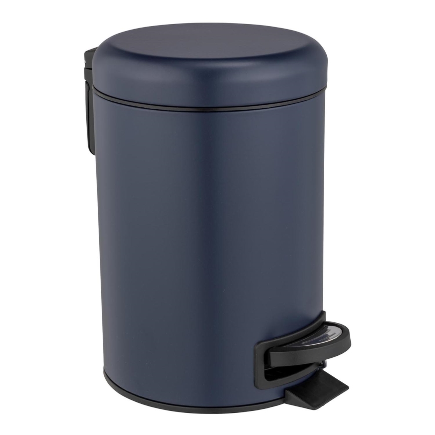 WENKO 25153100 - LEMAN-roskakori 17 x 25 cm sininen/musta