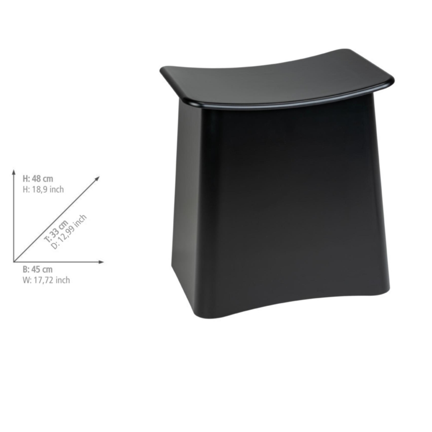 WENKO 25157100 - WING-jakkara 45x48 cm musta