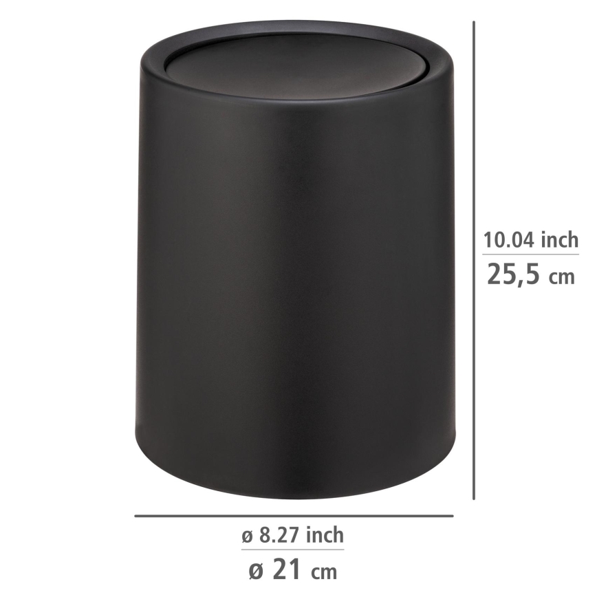 WENKO 25208100 - ATRI-kori 21x25,5 cm musta