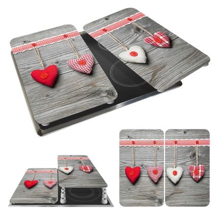 WENKO 2521481100 - Peitelevy 30x52 cm värikäs/harmaa/läpinäkyvä