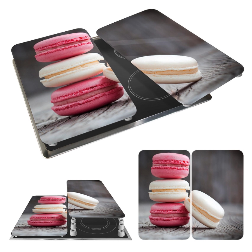 WENKO 2521496100 - Liesitason suojakansi 52x30 cm monivärinen/harmaa/läpinäkyvä