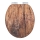 WENKO 25226100-WC-istuin RUSTIC 35,5x42,5 cm ruskea/hopea