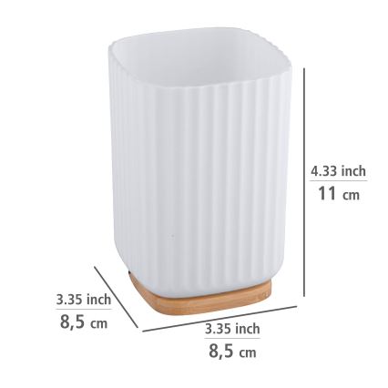 WENKO 25293100 - Muki ROTELLO 8,5x11 cm valkoinen/ruskea
