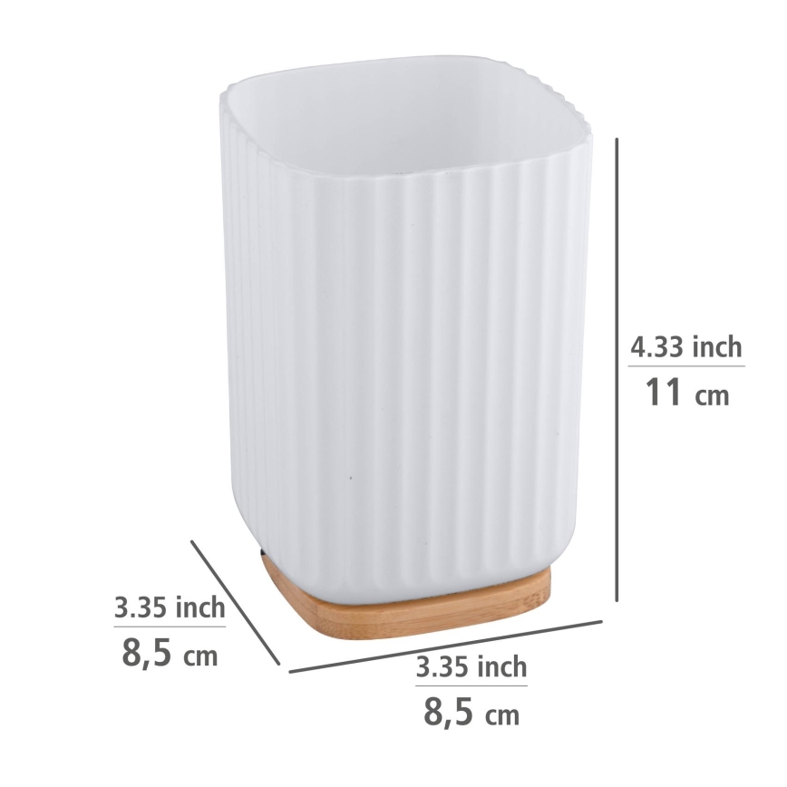 WENKO 25293100 - Muki ROTELLO 8,5x11 cm valkoinen/ruskea