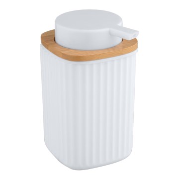 WENKO 25294100 - Saippuapumppu ROTELLO 8,9x12,7 cm valkoinen/ruskea