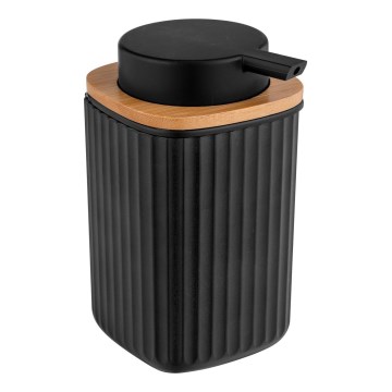 WENKO 25298100 - Saippuapumppu ROTELLO 8,9x12,7 cm musta/ruskea