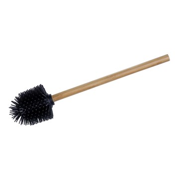 WENKO 25360100 - WC-harja 7,5x35 cm ruskea/musta