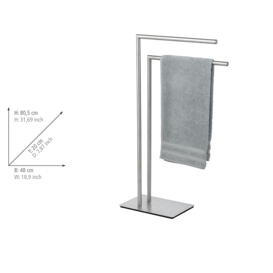 WENKO 25379100 - Pyyheteline RECCO 48x80,5 cm satiinipintainen