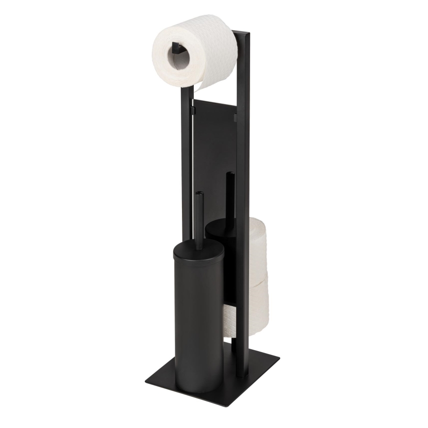 WENKO 25400100 - WC-harja RIVALTA 18x70 cm musta