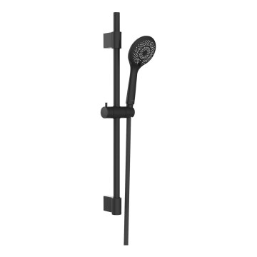 WENKO 25453100 - Suihkusetti vedensäästöjärjestelmällä 70 cm musta
