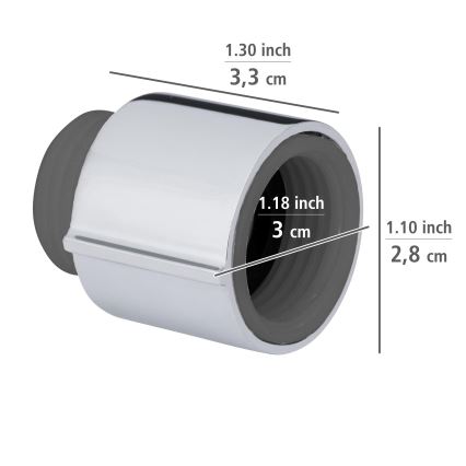 WENKO 25480100 – Säädin WATERSAVING SYSTEM hopea