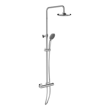 WENKO 25483100 - Suihkujärjestelmä WATERSAVING SYSTEM 120 cm kiiltävä kromi