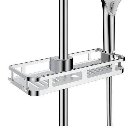WENKO 25490100 - Hylly LIBERTÀ 28,5x11,5 cm kiillotettu kromi