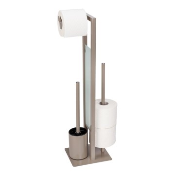 WENKO 25553100 - WC-harja RIVALTA 18x70 cm beige/musta