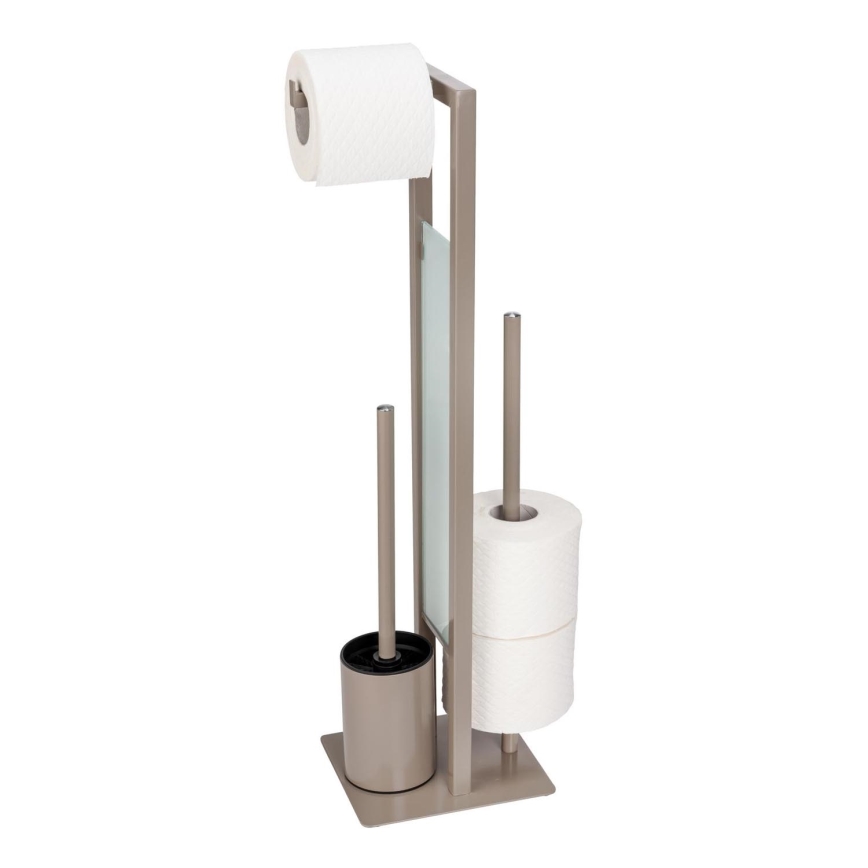 WENKO 25553100 - WC-harja RIVALTA 18x70 cm beige/musta