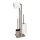 WENKO 25553100 - WC-harja RIVALTA 18x70 cm beige/musta