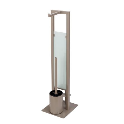 WENKO 25553100 - WC-harja RIVALTA 18x70 cm beige/musta