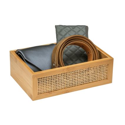 WENKO 25602100 - Kylpyammeen tarjotin ALLEGRE 22x15 cm ruskea
