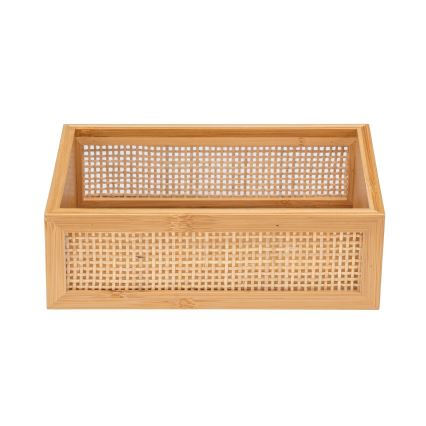 WENKO 25602100 - Kylpyammeen tarjotin ALLEGRE 22x15 cm ruskea