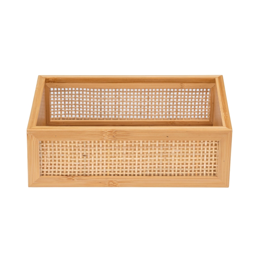 WENKO 25602100 - Kylpyammeen tarjotin ALLEGRE 22x15 cm ruskea