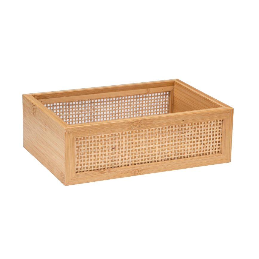 WENKO 25602100 - Kylpyammeen tarjotin ALLEGRE 22x15 cm ruskea