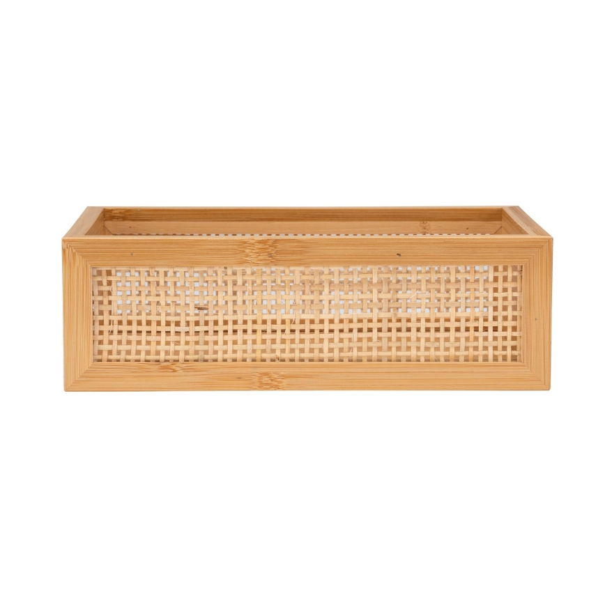 WENKO 25602100 - Kylpyammeen tarjotin ALLEGRE 22x15 cm ruskea