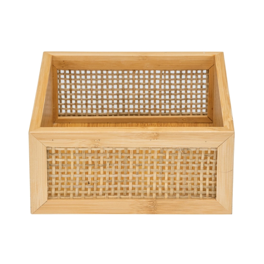 WENKO 25602100 - Kylpyammeen tarjotin ALLEGRE 22x15 cm ruskea