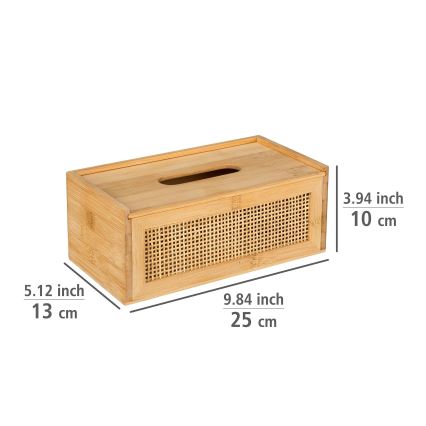 WENKO 25607100 - Nenäliinarasia ALLEGRE 25 x 13 cm ruskea
