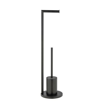 WENKO 25675100 - WC-setti FERLA 18x69,5 cm musta