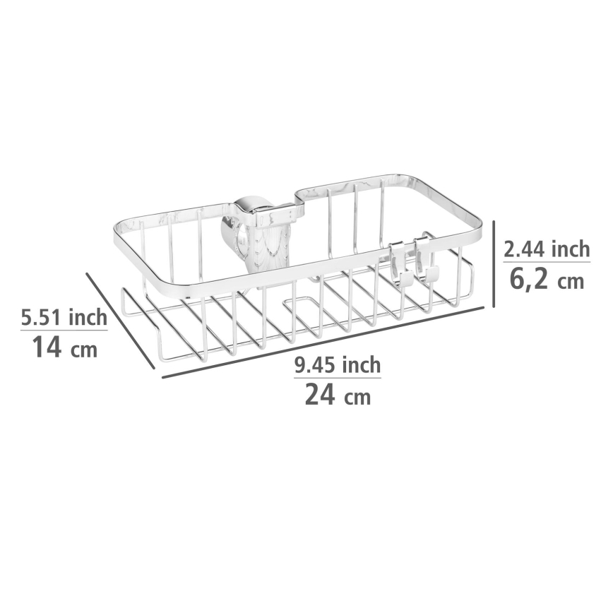 WENKO 25678100 - FLORESTA-kori 24 x 14 cm, hopea