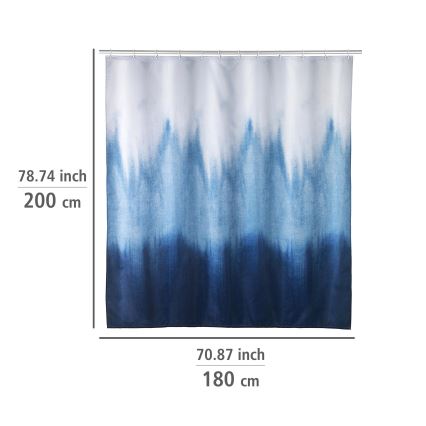 WENKO 25745100 - ALARA-suihkuverho 180x200 cm monivärinen